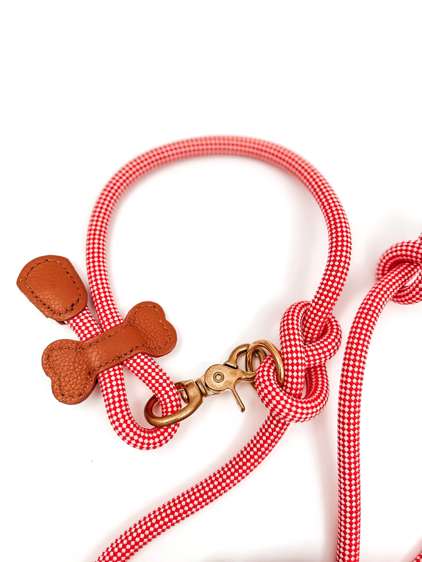 Verstelbare Leiband - Candy Cane